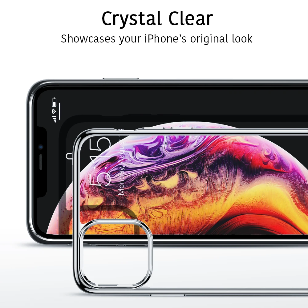 Силиконовый чехол для iPhone 11 прозрачный мягкий ТПУ ультра тонкий чехол для телефона чехол для iPhone 11 Por Max 11Pro полуночно-зеленый Coqu
