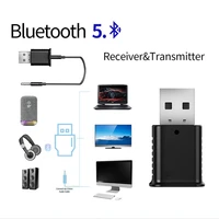 2 in 1 bluetooth compatible emitter receiver ble 5 0 2 modes car audio multifunctional adapter fku66