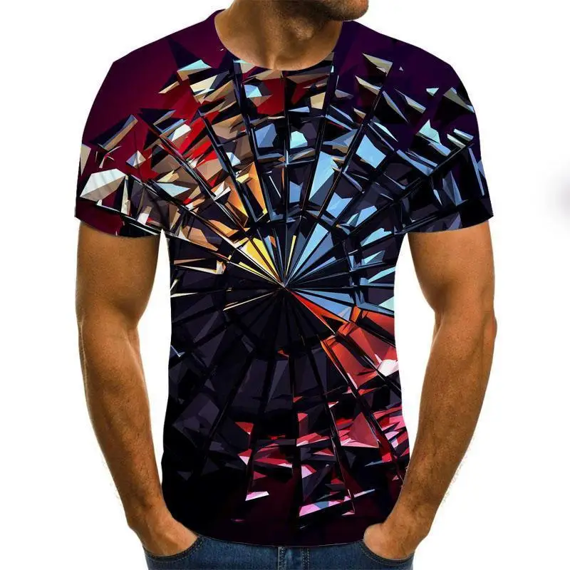 

2020 New Men 'S 3d T -Shirt Printing Quick -Drying Summer Shirt T -Shirt Brand T -Shirt Large Size Fashion Short -Sleeved Shirt