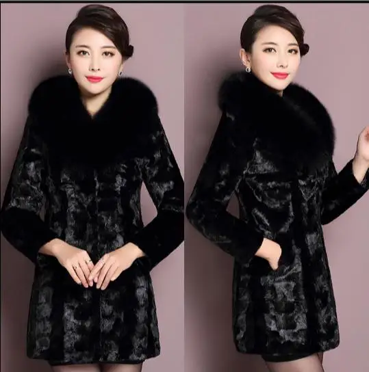 Пушистое 2020 Женское пальто из искусственного меха меховая куртка манто для
