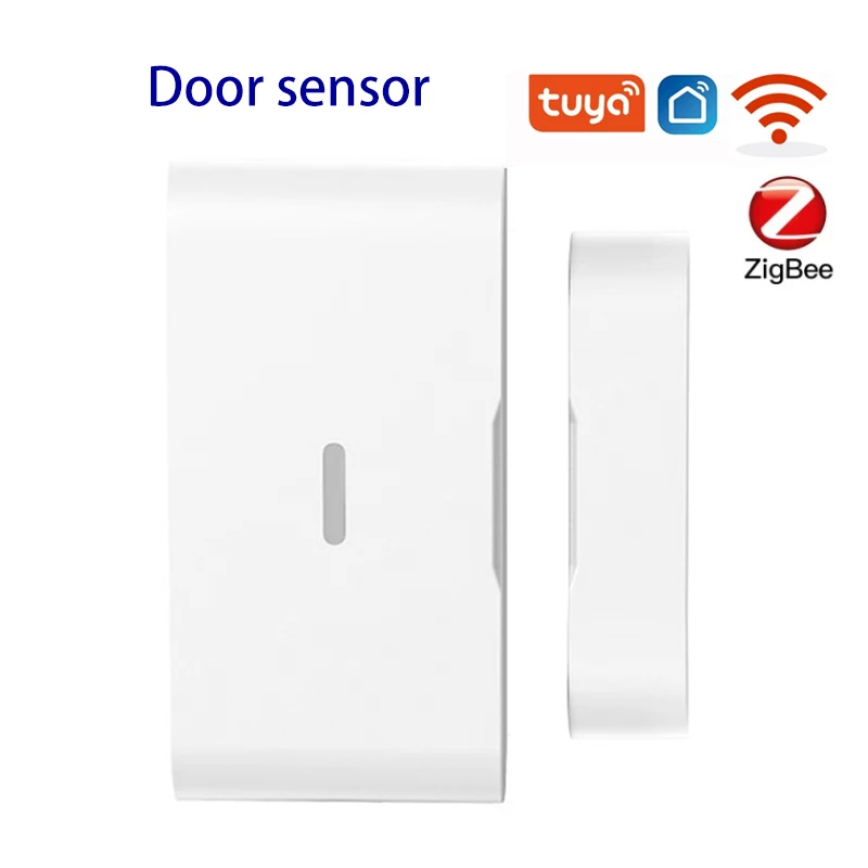 

Zigbee Tuya Wireless Door Sensor Smart Door Window Sensor Smart Life Work With Alexa Google Home For Android IOS Phone