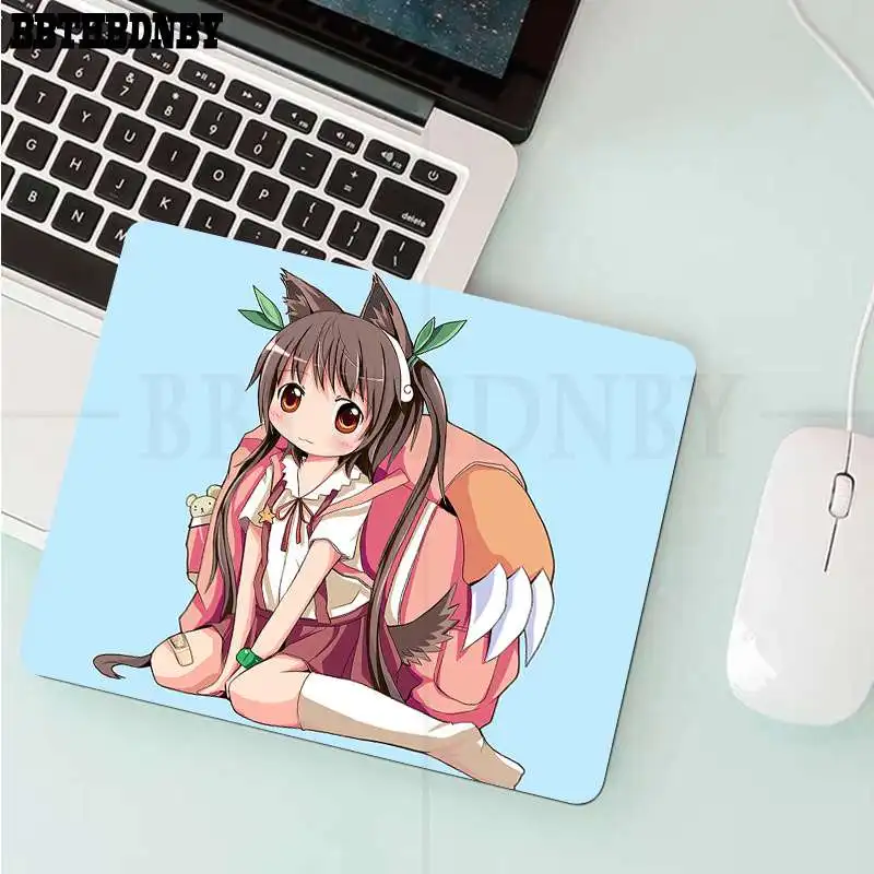 

BBTHBDNBY In Stocked Monogatari Mayoi Hachikuji Comfort Mouse Mat Gaming Mousepad Smooth Writing Pad Desktops Mate mouse pad