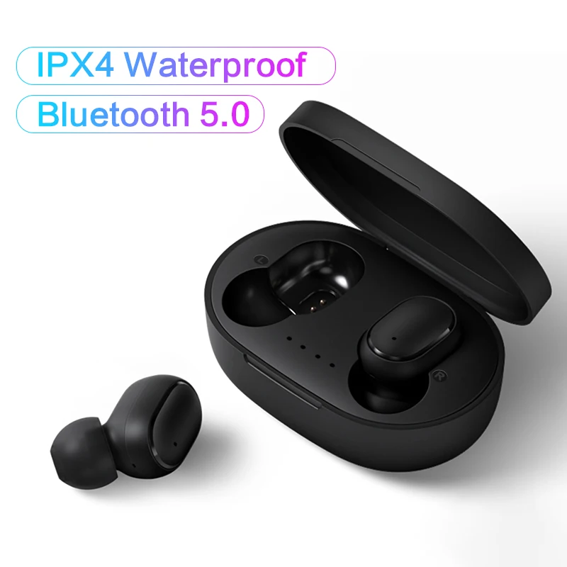Беспроводные наушники A6S гарнитура PK Redmi Airdots стерео TWS Bluetooth 5 0 с микрофоном