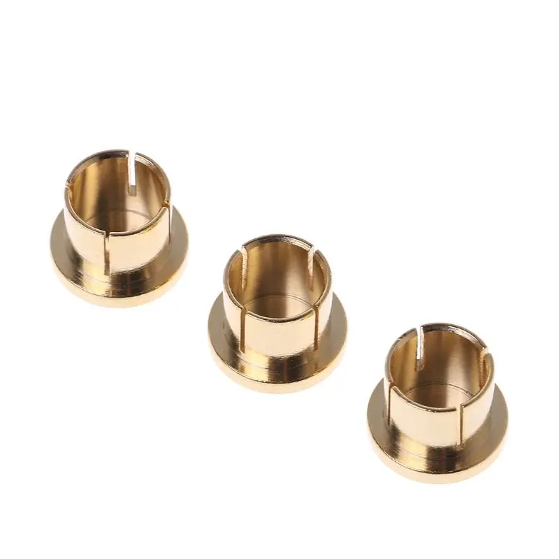 

10Pcs Gold Plated Short Circuit Socket Phono Connector RCA Shielding Jack Socket Protect Cover Caps