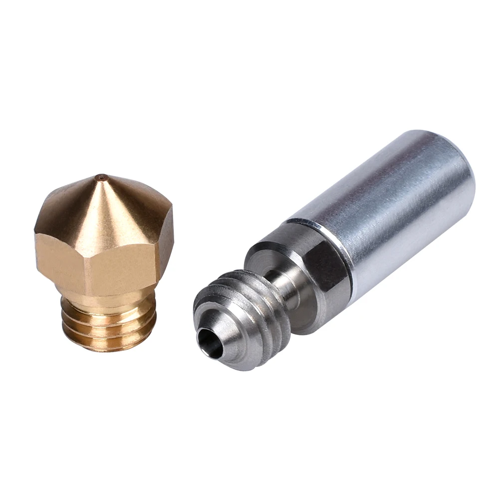 Микро Швейцарский MK10 все металлические Hotend комплект латунные сопла радиатор