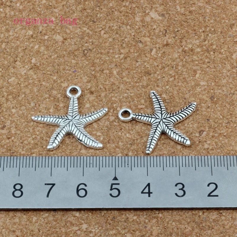 Цинк из тибетского серебра с подвеской в виде металлической морской звезды сплав