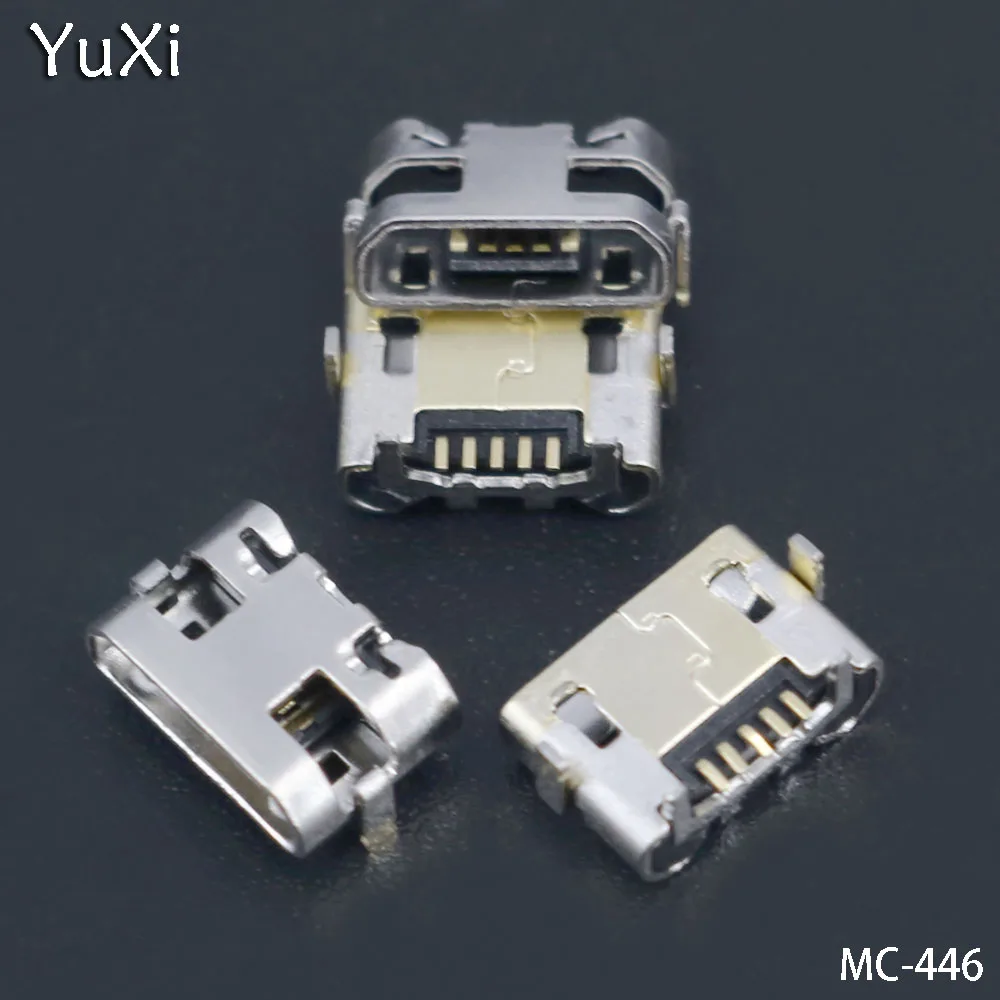 YuXi 1 шт./лот Micro usb разъем для зарядного порта Alcatel One Touch Pixi 4 OT 4034D 4034X 3 4G 5065