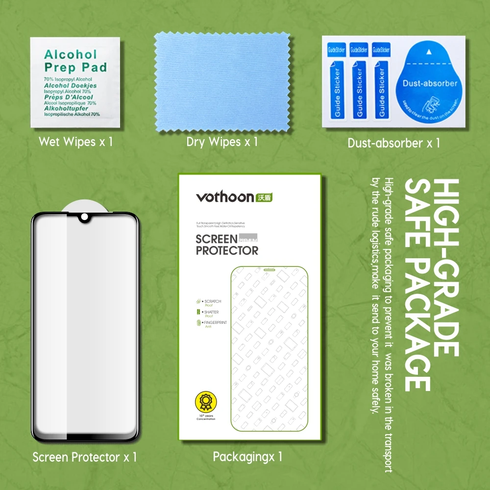 

Vothoon Tempered Glass For Xiaomi Mi 9 se cc9e 8 se 8 lite 8 Pro Full Coverage Screen Protector For Xiaomi Mi Play Mix 2 3 Glass