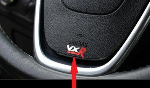 

For 4Pcs VXR ALUMINIUM STEERING WHEEL BADGE GEAR STICK STICKER DECAL MIRROR VAUXHALL OPEL