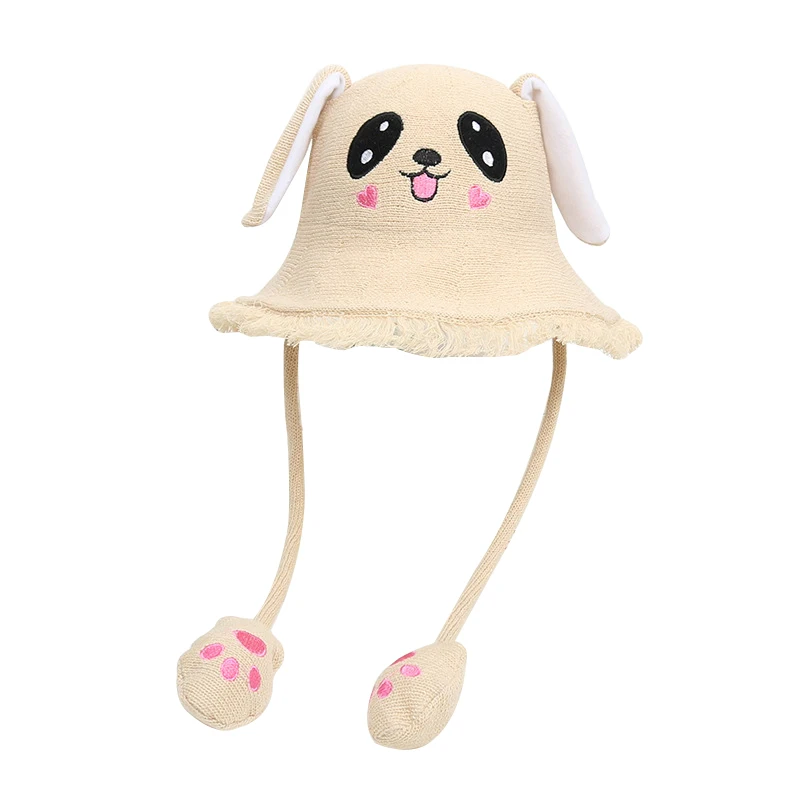 Baby Girls Fisherman Hat New Children Summer Caps Kids Boys long ears rabbits Fashion Bucket Sun Hats Visor 3-18Y· | Детская одежда и