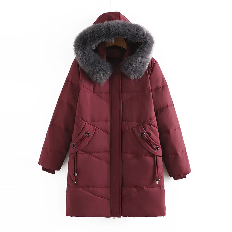 Parka Winter Jacket Women Clothes Vintage Warm Coat Female Women's Down Cotton Jacket Warm Thick Long Parkas Oversized