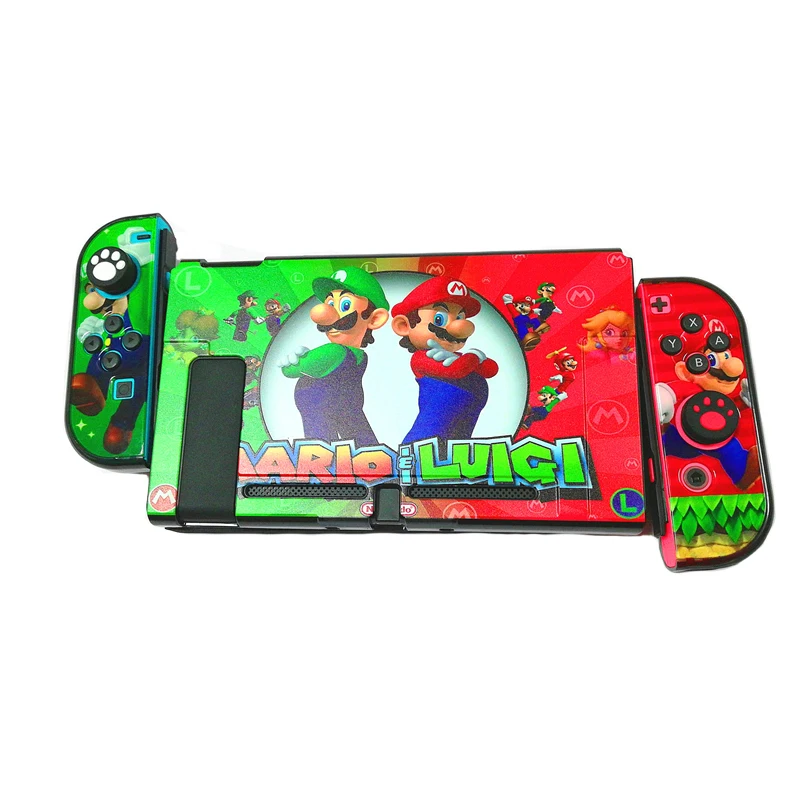 Анти-отпечатков пальцев Nintendo Switch Жесткий Корпус чехол Марио Пикачу протектор чехол для Nintendoswitch перечисленные игровой консоли аксессуаров
