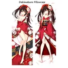 Наволочка дакимакура DATE A LIVE, аниме, наволочка для тела, сексуальная, кавайная, Loli, наволочка для девушек, Otaku, длинная подушка для кровати, подушка waifu 150X50