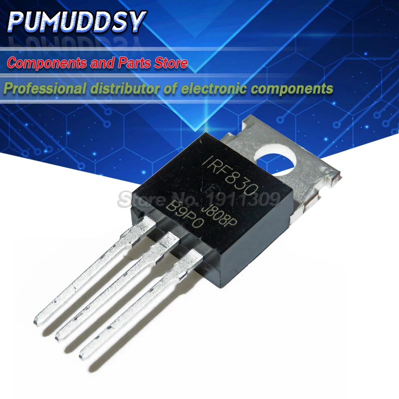 10 шт. IRF830 TO-220 IRF830PBF TO220 MOSFET N-Chan 500V 4,5 Amp TO-220