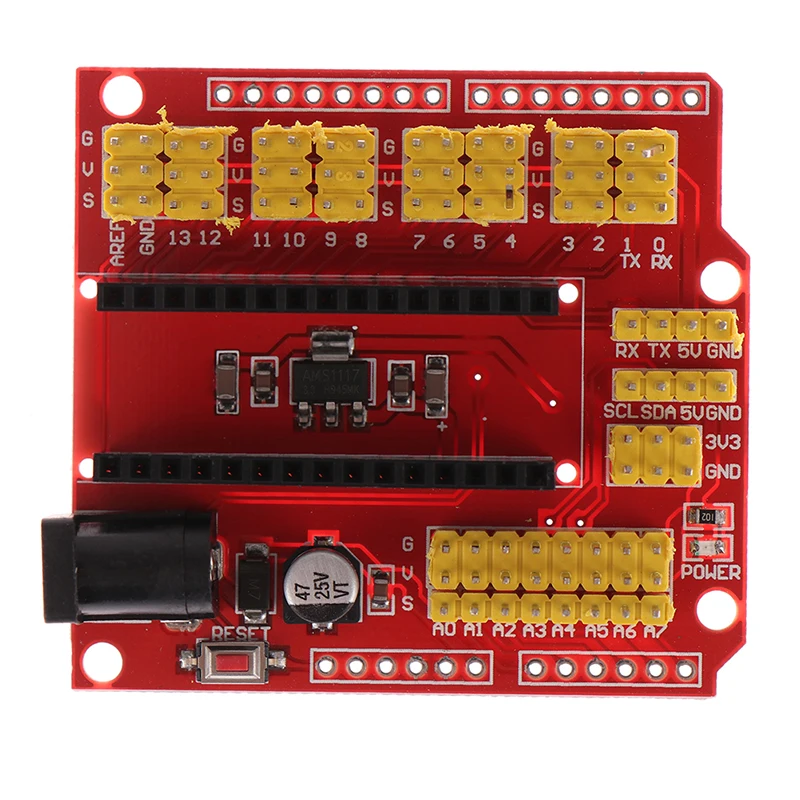 NANO I/O IO датчик расширения щит модуль для Arduino UNO R3 Nano V3.0 3 0 контроллер совместимая