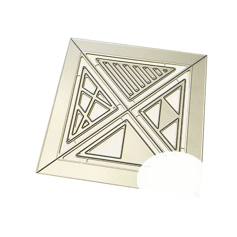 

Crafts SHADOW BOX Triangle Flower Metal Cutting Dies for DIY Scrapbooking Crafts Dies Cut Stencils Maker Photo Album Template