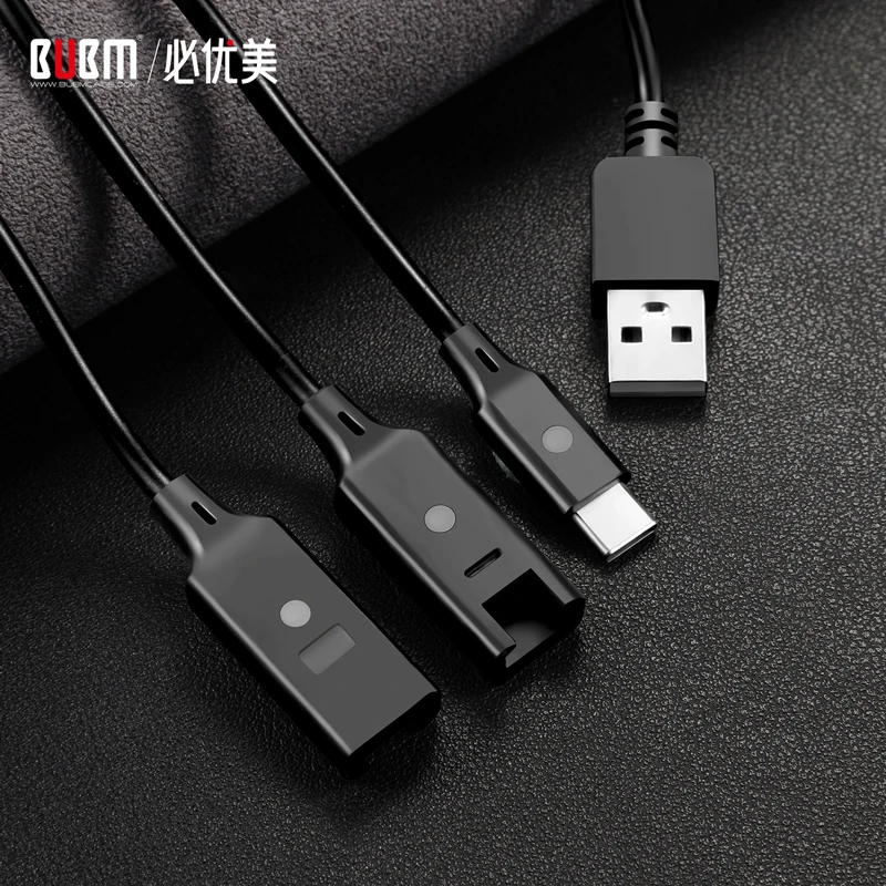 BUBM 3 в 1 USB Type C медный сердечник зарядный кабель для Nintendo Switch Joycon и консоль Huawei MIUI