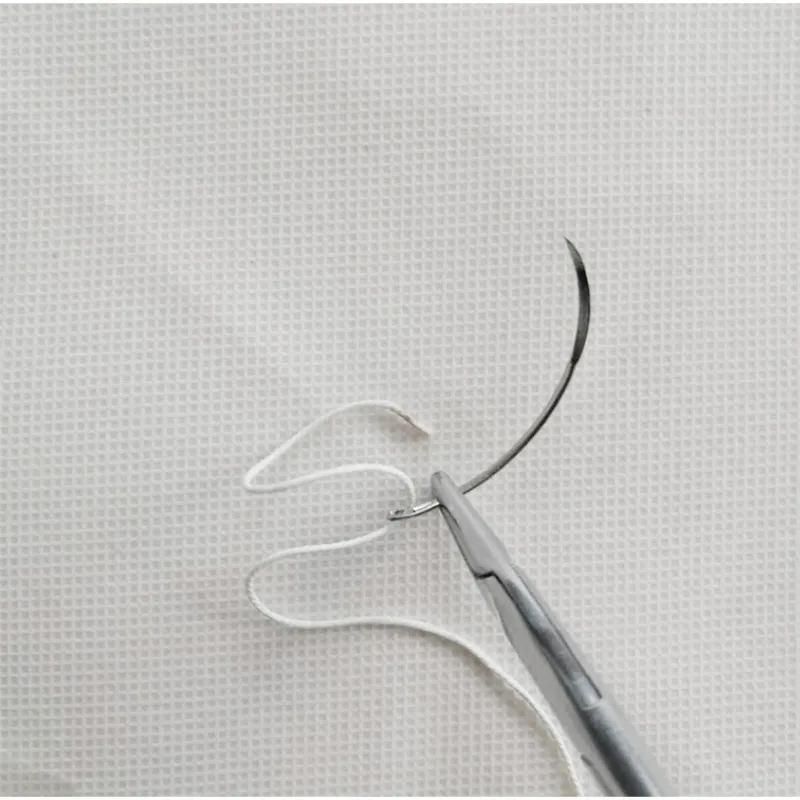 

10 pcs pig dog pet suture needle Surgical instruments veterinary suture practice suture needle anatomical instruments