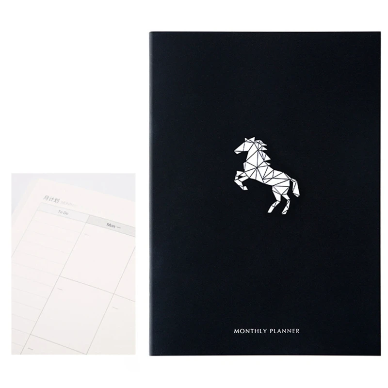 

2021 Planner Notebook Journals Organizer 365 Days Plan Weekly Monthly Notepad 1XCB