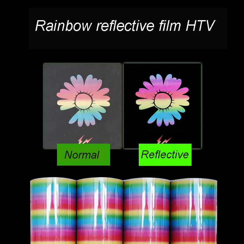 Яркая Радужная Светоотражающая виниловая пленка 100 25 хпленка с надписью см 1