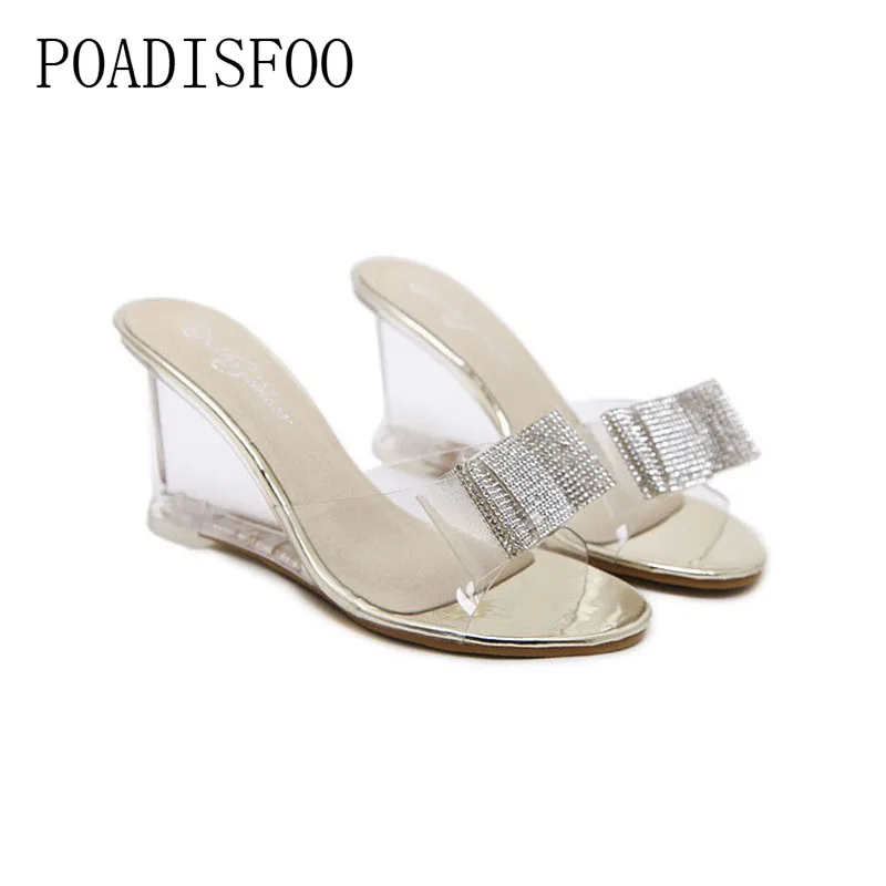 LTARTA женские сандалии на танкетке Сезон лето 2020 новая пикантная обувь с