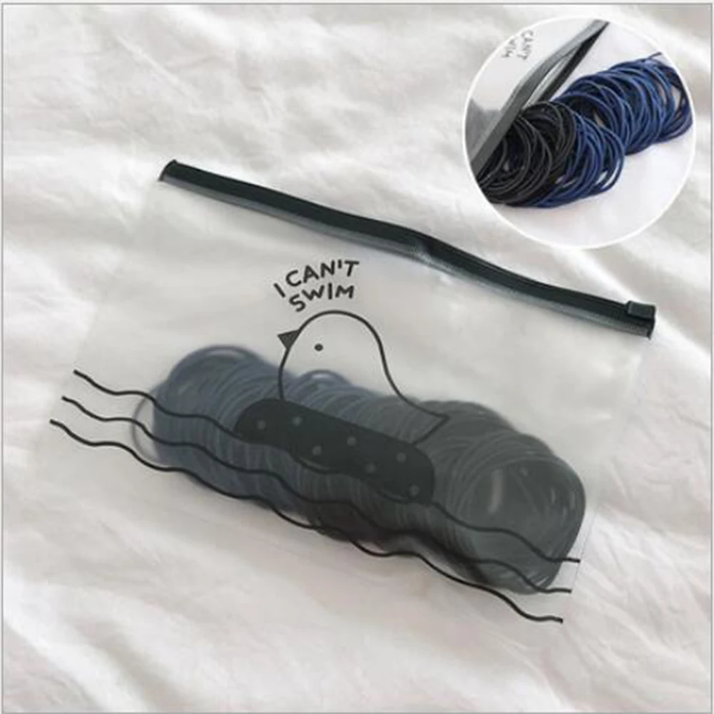 

New 100PCS Women Girls Simple Basic Elastic Hair Bands Tie Gum Scrunchie Ponytail Holder Rubber Bands Fashion Hair Accessories