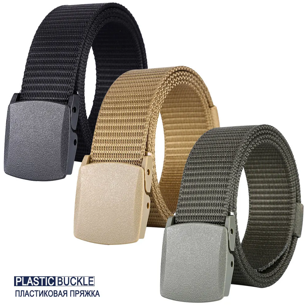 Ремень мужской Тактический нейлоновый тренировочный пояс в стиле милитари с