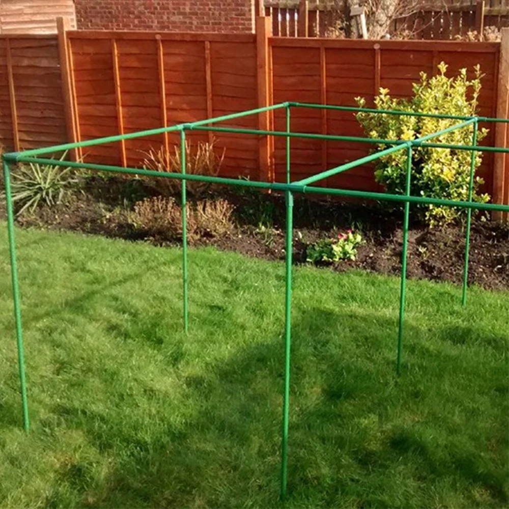 Стальная труба с пластиковым покрытием для подъема растений цветов и овощей