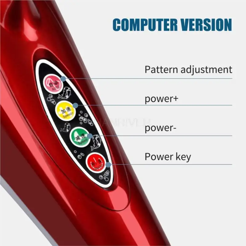 Dolphin Massager Back Massage Hammer Vibration Infrared Stick Roller Cervical Body relax | Красота и здоровье