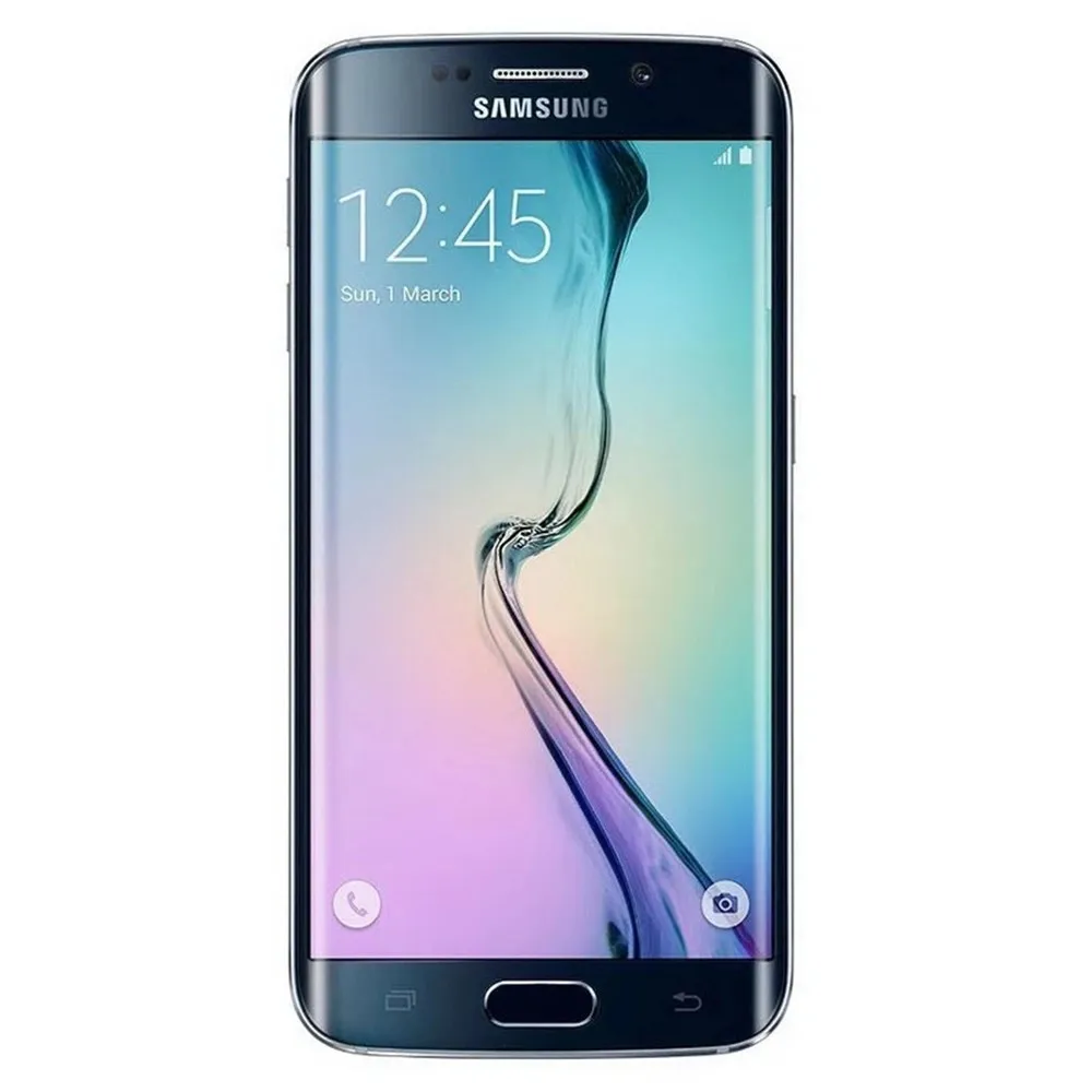 Разблокированный телефон samsung Galaxy S6 edge G925F LTE Восьмиядерный 5,1 дюймов NFC 3 Гб ram 32 Гб rom отпечаток пальца