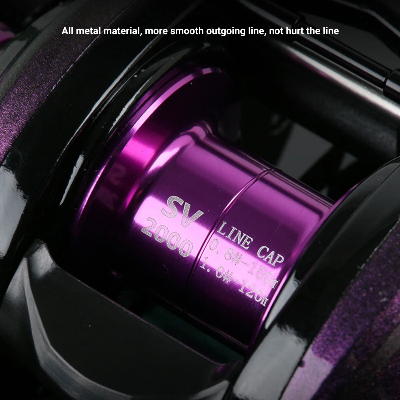 

Fishing Reel 8KG Braking Force Low-profile Spinning Reel Smooth Powerful Water Droplet Wheel Fishing Line Wheel