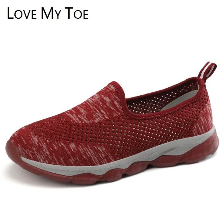 Женские сетчатые кроссовки Повседневные Дышащие Спортивные на плоской