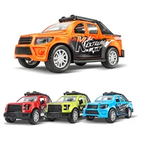 pickups truck model 143 scale pull back alloy diecast off road vehicle collectible toy car for boy children christmas gift s031