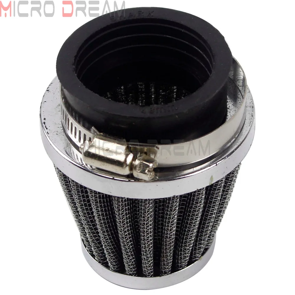 Универсальный 48 мм Воздухоочиститель для мотоцикла воздухозаборник фильтр Yamaha