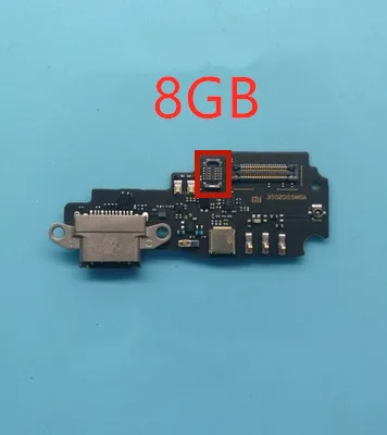 8G High version OEM зарядный порт печатной платы Lightning Быстрая зарядка для Xiaomi Mi Mix 2 - Цвет: 8G High version