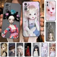 krajews creepy dolls for xiaomi redmi note 10s 10 9t 9s 9 8t 8 7s 7 6 5a 5 pro max soft black phone case