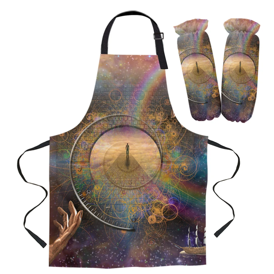 Набор кухонных фартуков Time Dream Voyage Fantasy вечерние комбинезоны унисекс для готовки