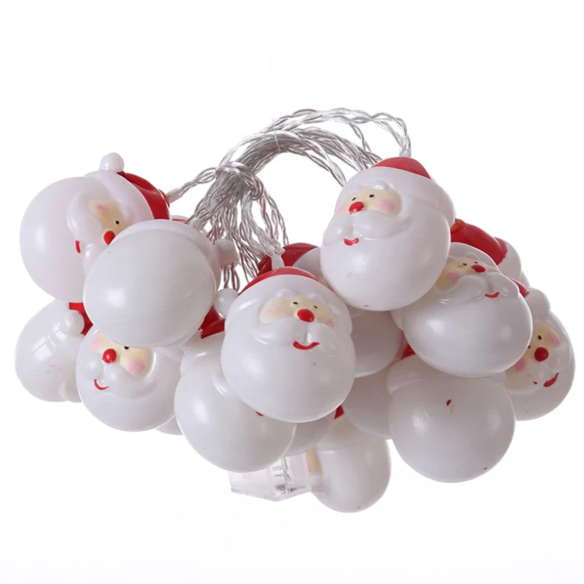 Новый Санта Клаус лампа струна Водонепроницаемый светодиодный светильник