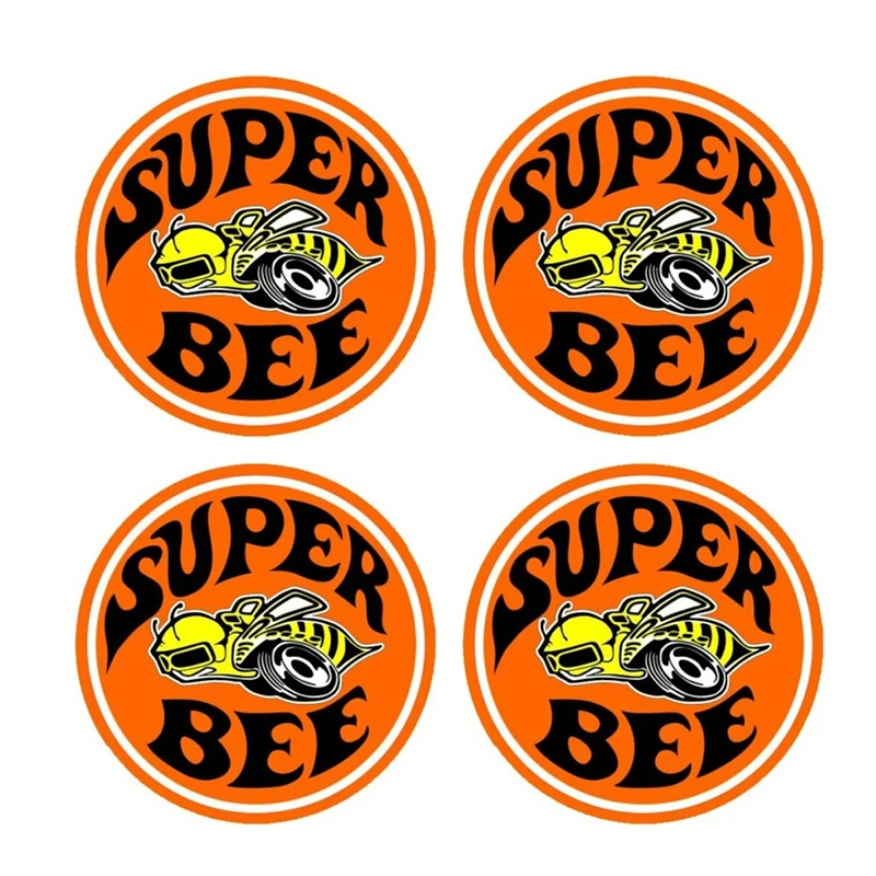 

SUPER BEE HARD HAT STICKER HELMET STICKER ROUND LAPTOP STICKER JDM A4 Q3 Auto decoration