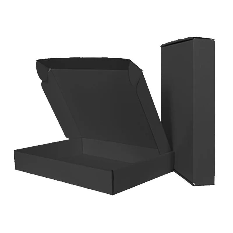 5 шт./10 шт./лот черная картонная маленькая подарочная упаковочная коробка Пустая