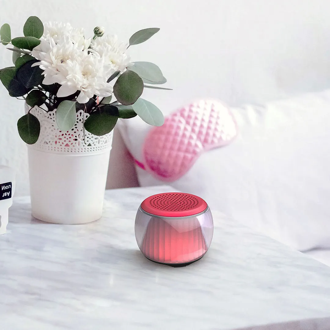 2 цвета Xiaomi Mijia TWS ослепляющие осветительные колонки беспроводные идеи музыка компактный ITWS объемный звук Янтарный динамик-таблетка