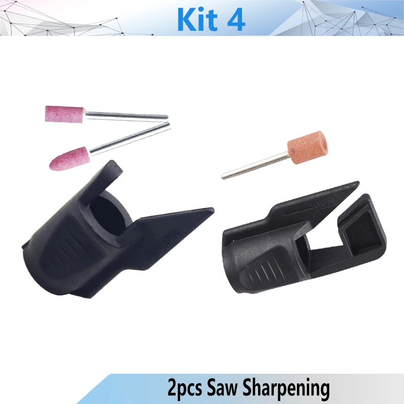 NEWONE Rotary Tool Attachments 2pcs/set Dremel Accessories Saw Sharpening Dust Blower Fan Shield Grinding Guide | Инструменты