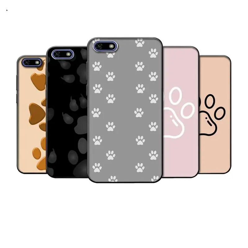 

Dog Footprint Paw Phone Case For Redmi 5 6 Plus K 7 8 9 20 30 X A Pro Note 4 5 6 7 8 9 S X A Cover