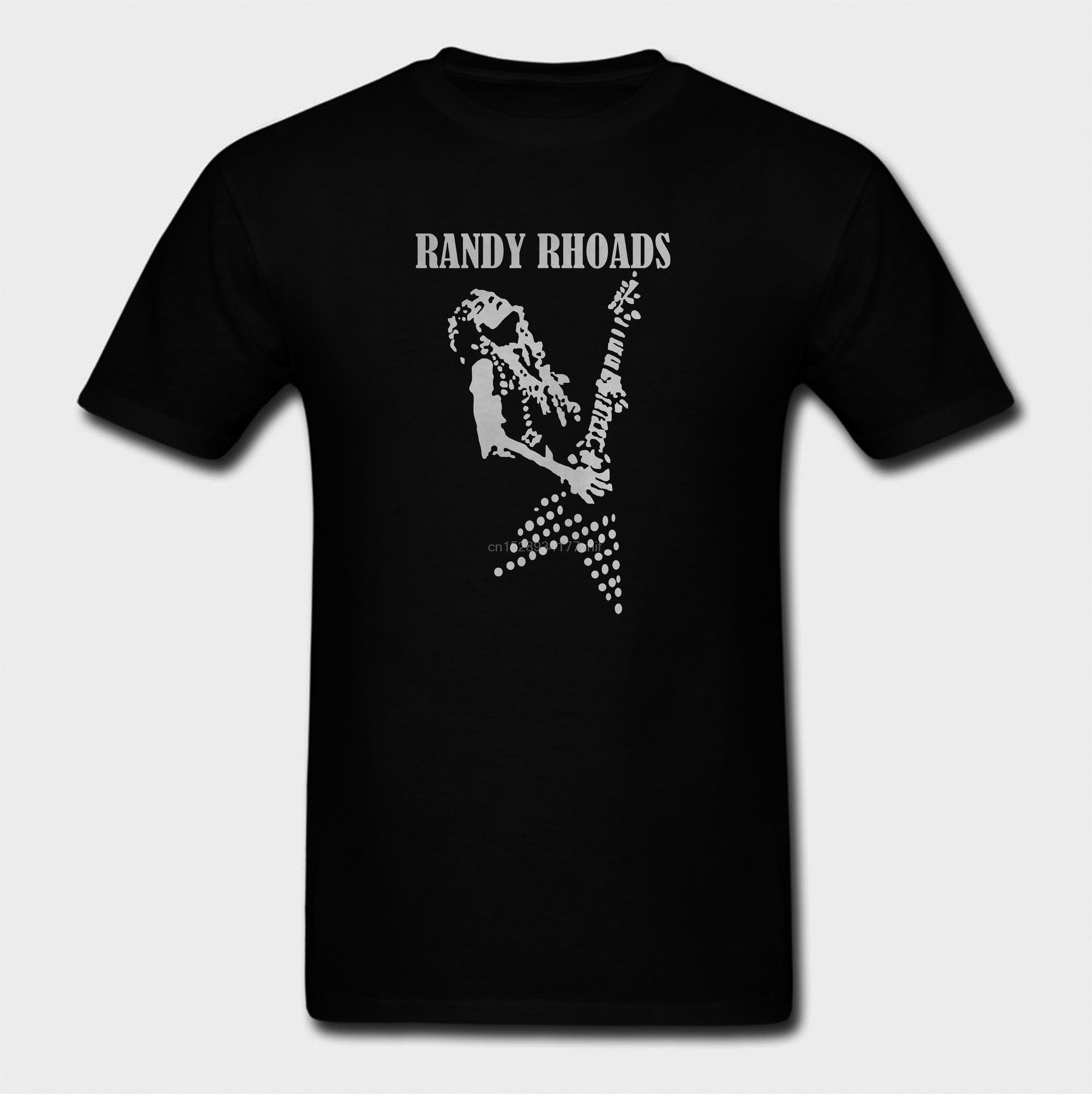 Забавная футболка с гитарной легендой Randy Rhoads Мужская | одежда
