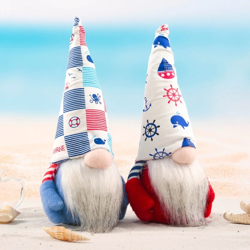 

Independence Day Patriotic Gnome Memorial Day Faceless Doll Tomte Dwarf Handmade Home Decorations Gifts