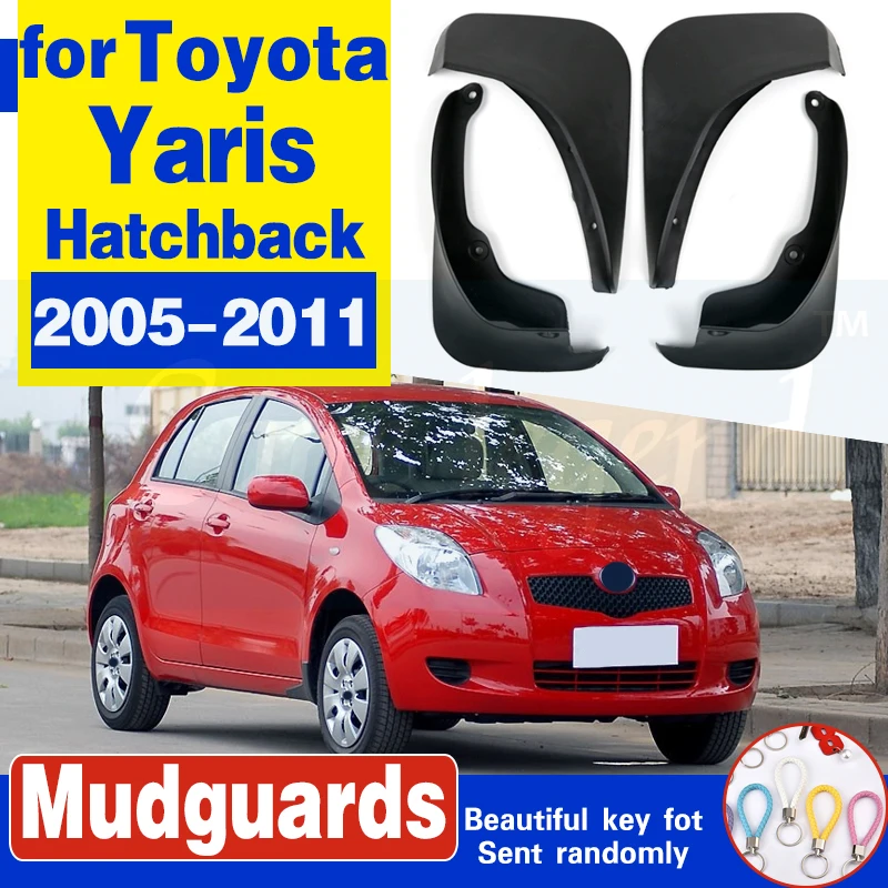 Брызговики для хэтчбека Toyota Yaris 2005 2011 Vitz Daihatsu Charade брызговики 2006 2007 2008