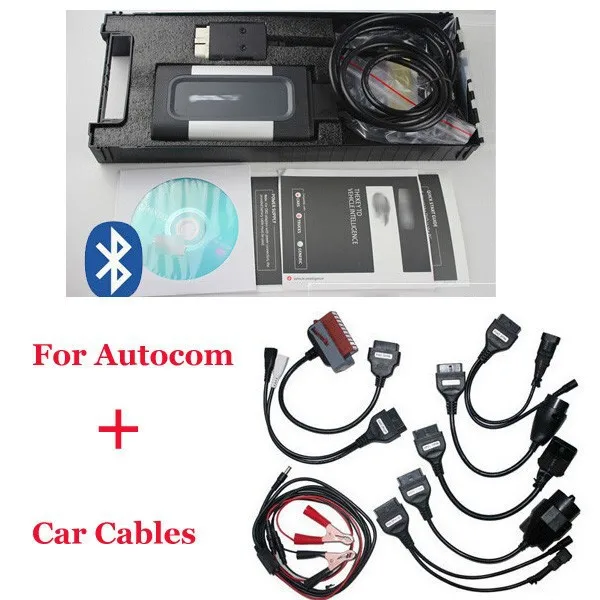 2020 Free by dhl Latest OBDII SCANNER CDP Pro plus For Delphis ds150e Autocoms Car diagnostic tools Scanner with car 8pcs cables |