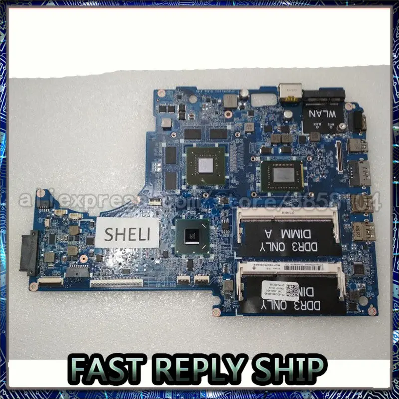 SHELI для Dell 15z L511z телефон ПК системная плата с Φ DASS8BMBAE1 материнская ноутбуков 5RPKT |