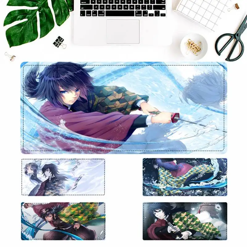 

Personalized Demon Slayer Giyuu Tomioka Mouse Pad Laptop PC Computer Mause Pad Desk Mat For Big Gaming Mouse Mat For Overwatch