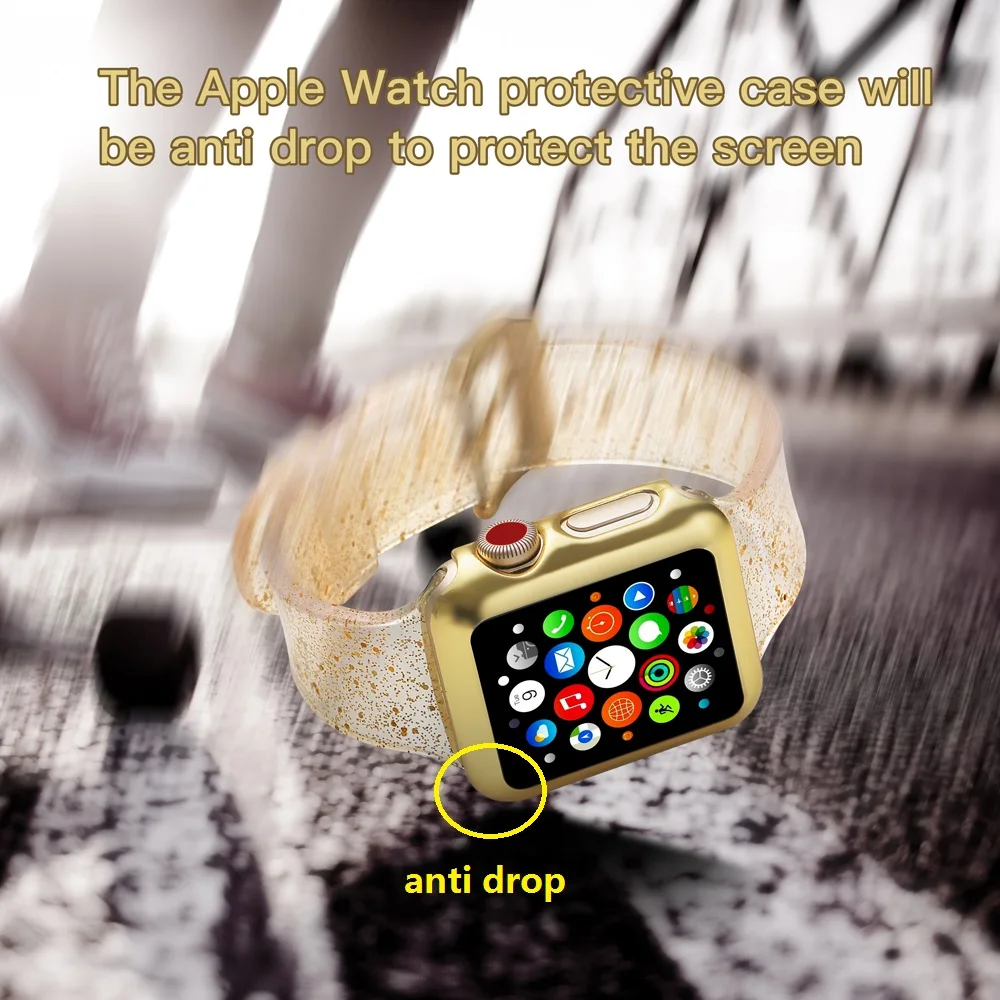 Новинка 2019 цветной ремешок для Apple Watch 38 42 мм серия 4 3 2 1 44 40 спортивный силиконовый